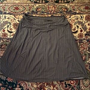 PraNa Black Patterned Women's Skirt